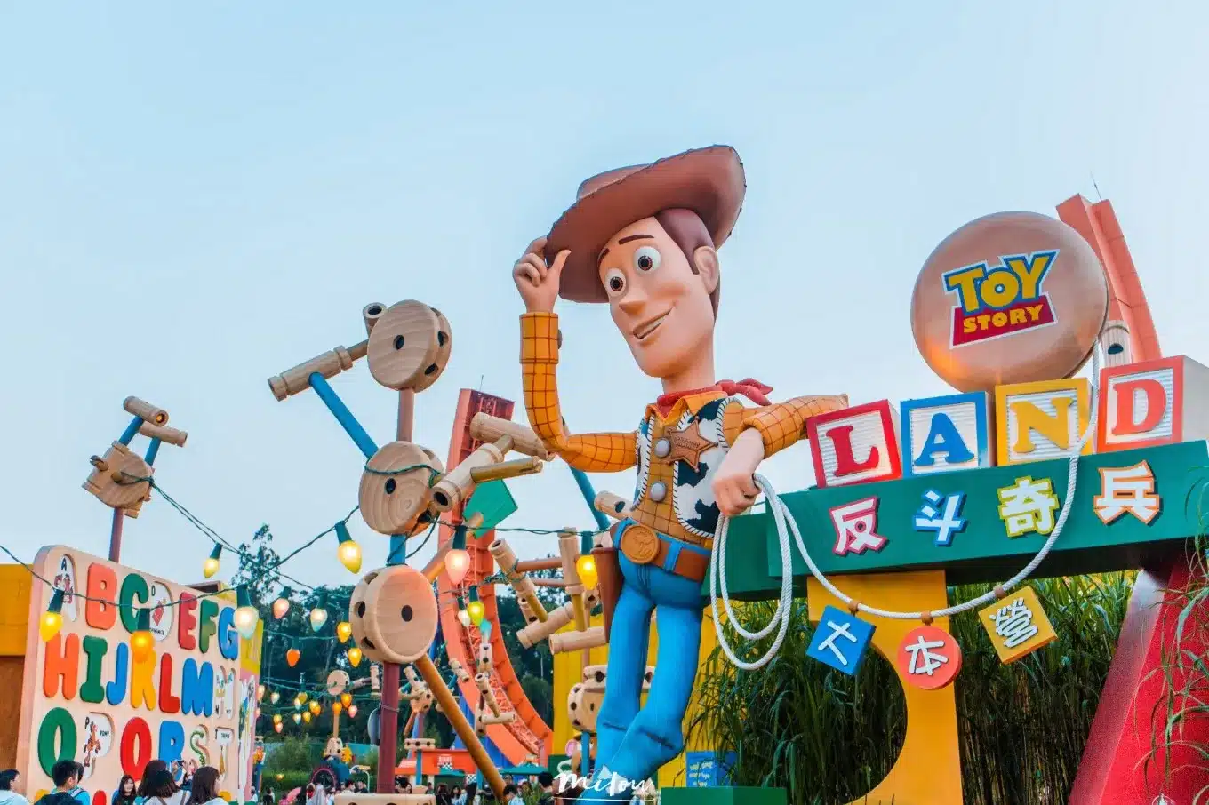 Страна истории игрушек-посещать Диснейленд Гонконга