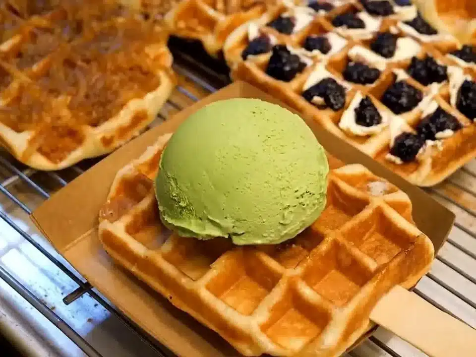 яичная вафля Гонконг