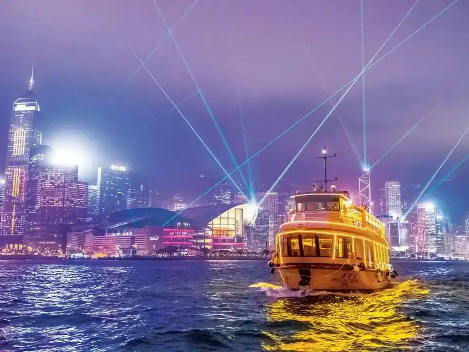 Круиз по гавани Виктория Гонконга