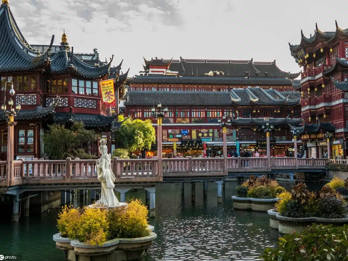 Сад Юйюань в Шанхае — Традиционный китайский сад