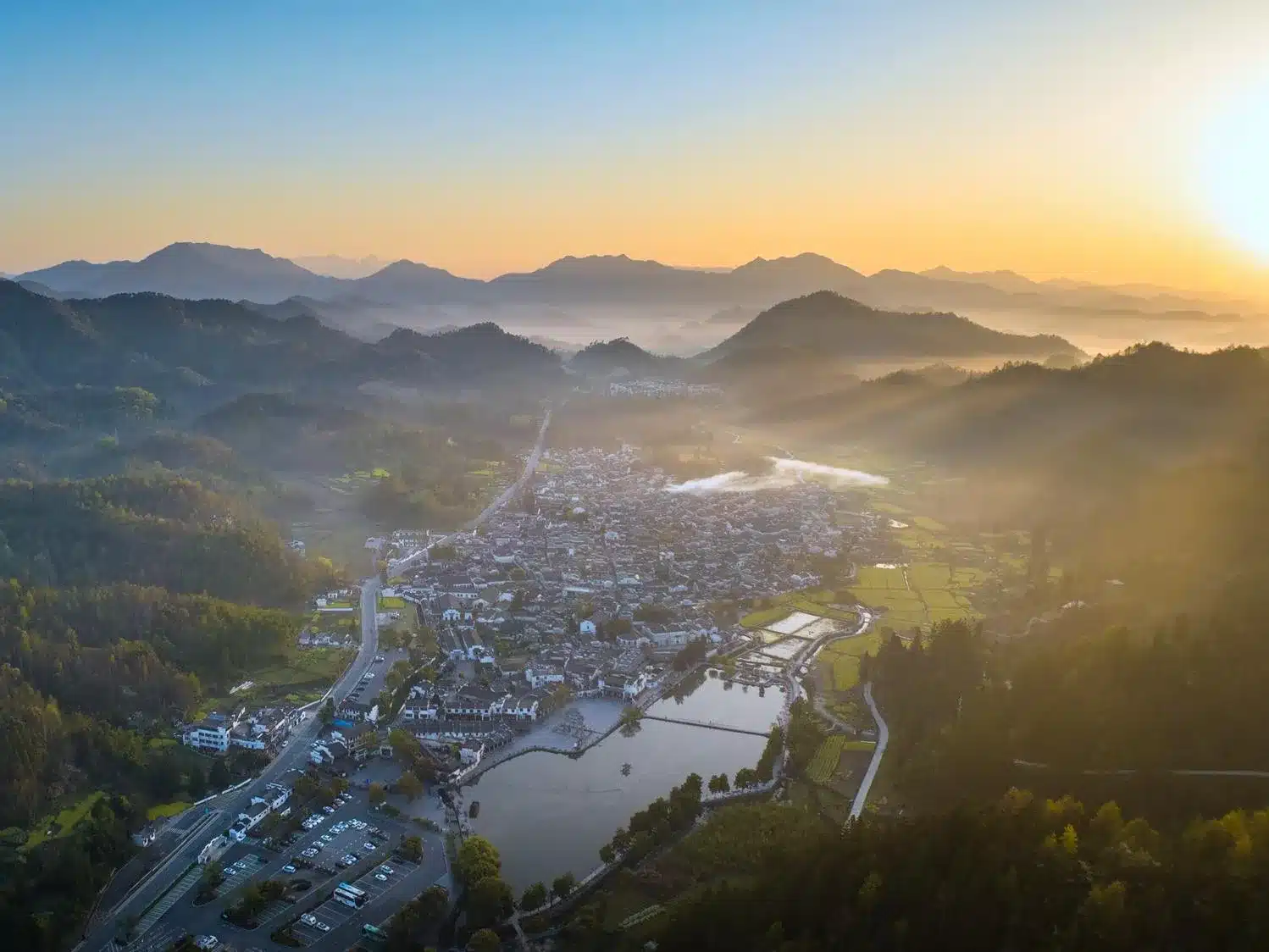 Деревня Сиди в Хуаншань