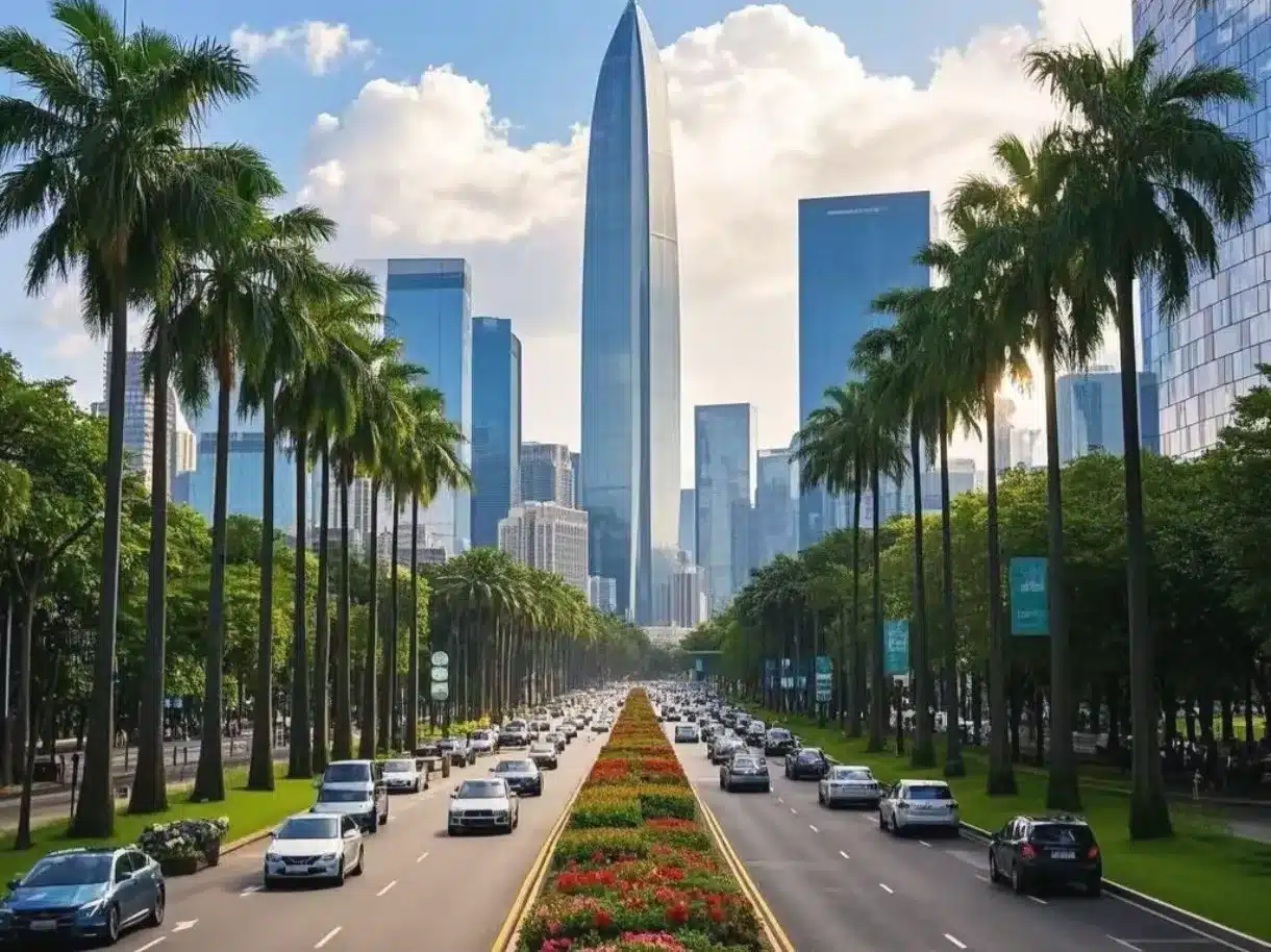 Улица главной дороге(Shennan road)