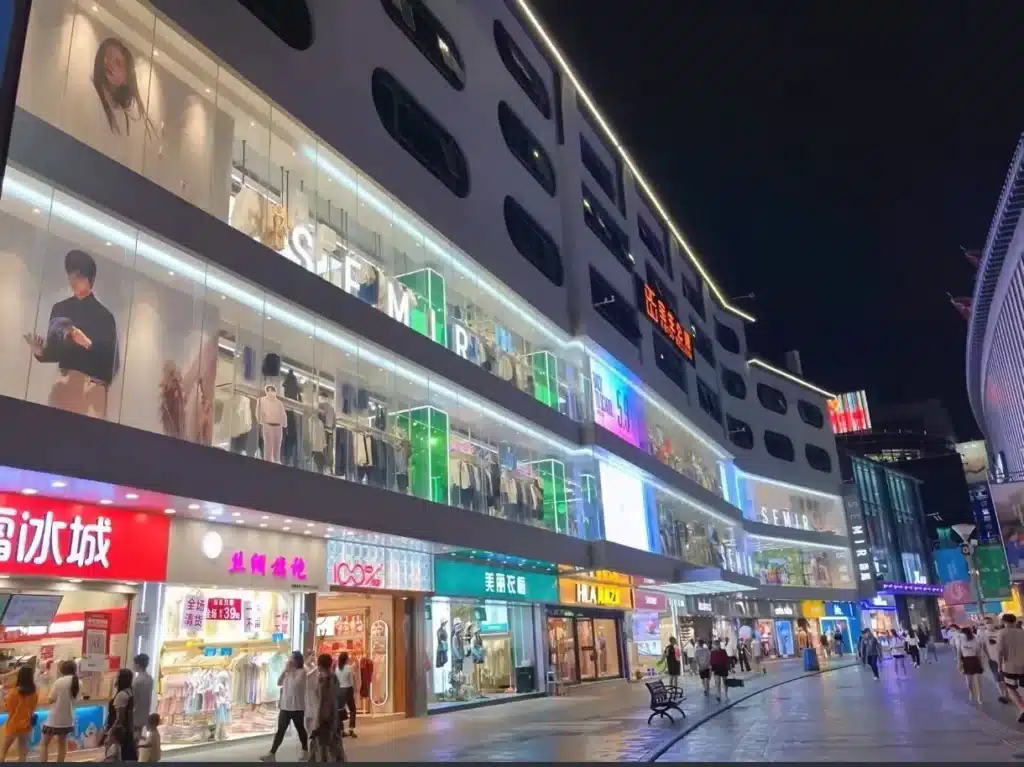 Пешеходная улица Дунмэнь  Шэньчжэня